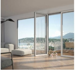 Пластиковые стеклянные двери